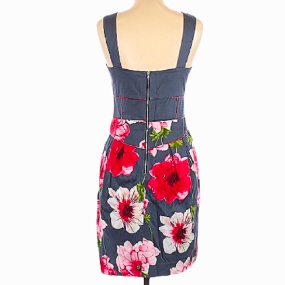 Anthropologie Sine Halter Floral Print Women’s Mini Dress 4 - Picture 3 of 17